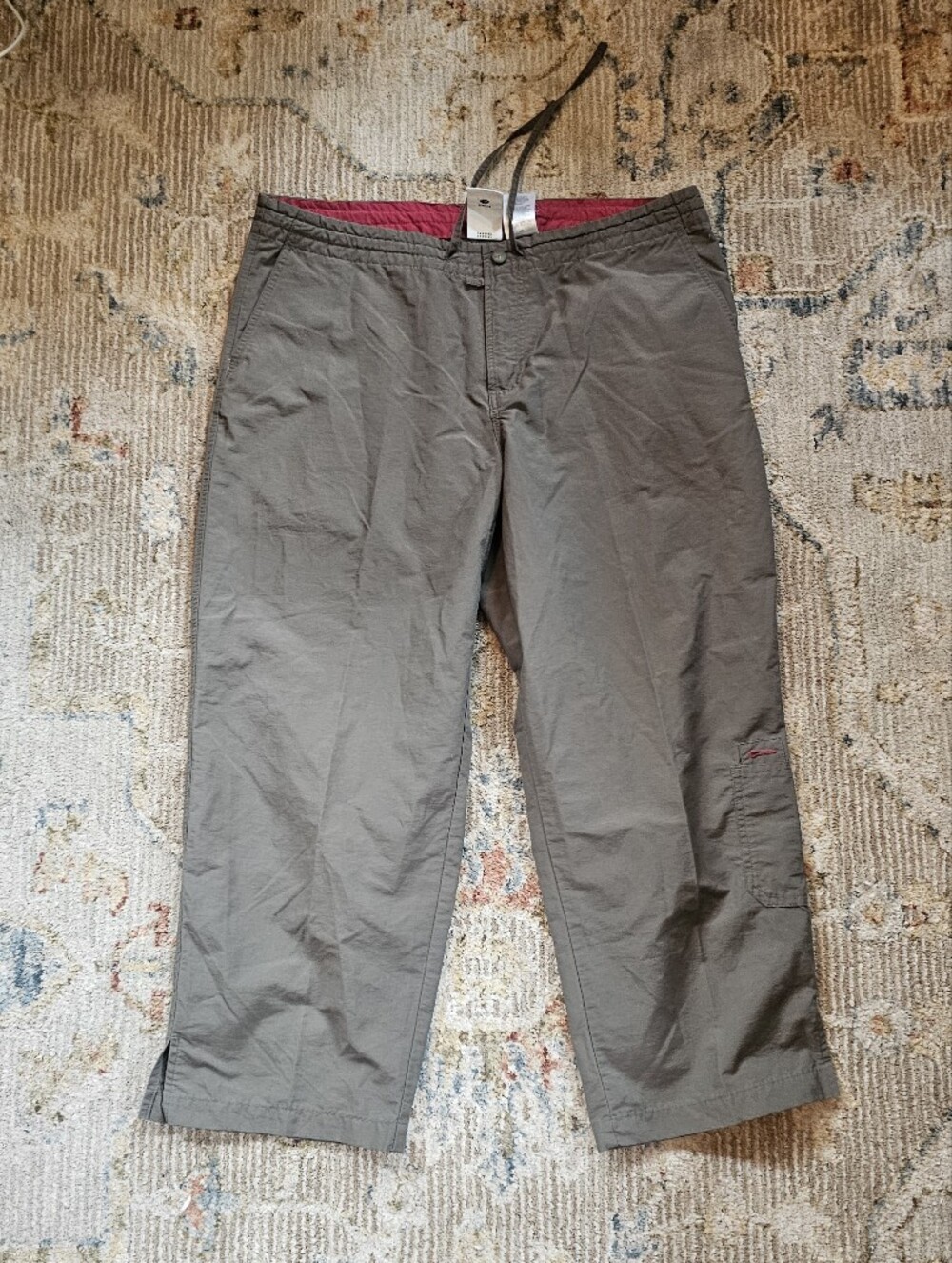 Columbia Olive Green Capris, Sz Large With 26" Inseam. Great Condition